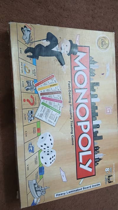 Monopoly Board game.