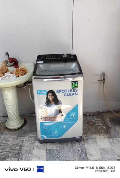 HAIER AUTOMATIC WASHING MACHINE (TOP LOAD 9kg)