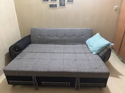 Sofa Cum Bed 3 Steps