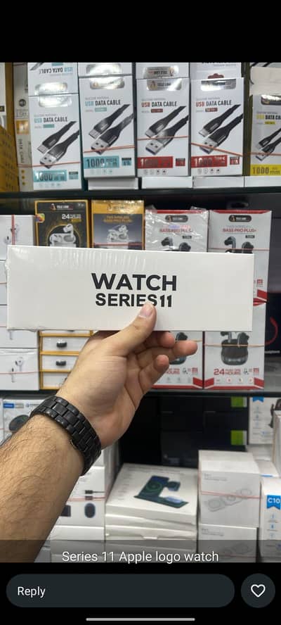 apple logo watch series 11 (replica)