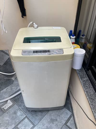 Haier 7.5kg Fully Automatic Washing Machine - Excellent Condition