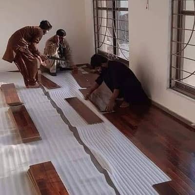 wooden floor/pvc vinyle floor// grass carpet, glass paper