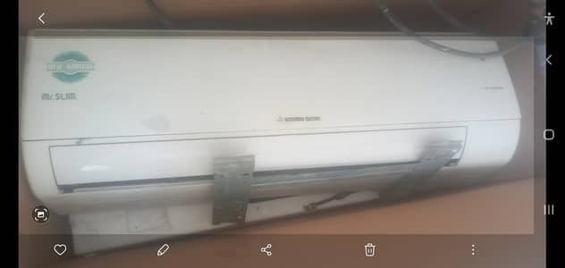 mitsubishi mr slim 1.5 ton non invertor new model 2016 AC