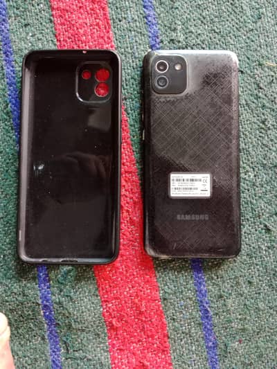 Samsung a03.   only exchange