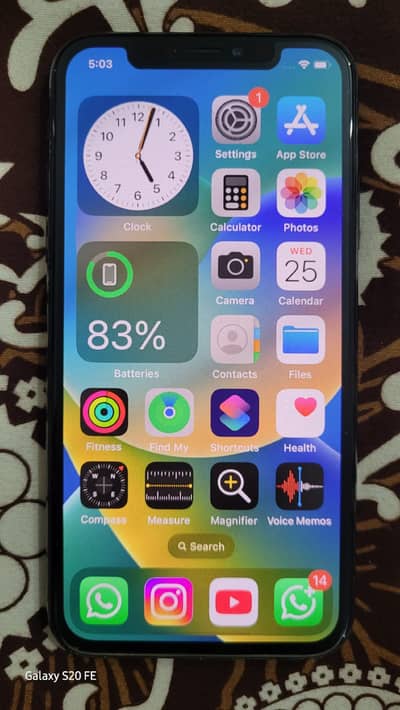 Iphone X 64gb Just Sides Rough. No Fault All Okay