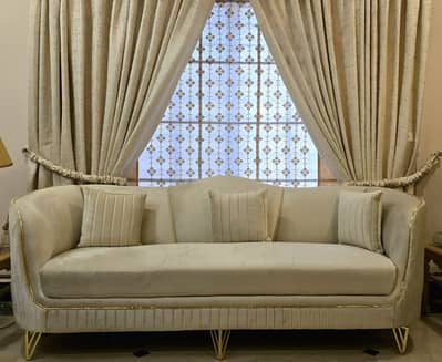 Elegant 5 Seater Sofa Set for sale | Luxury Look