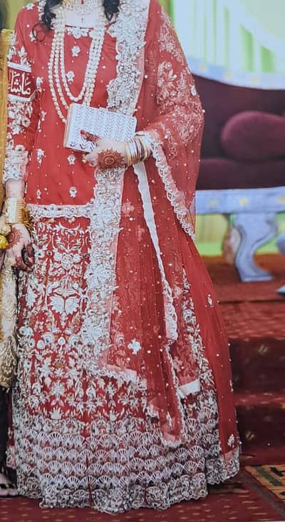 Stunning Bridal Lehenga – Heavy Embroidery Desc