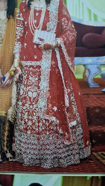 Stunning Bridal Lehenga – Heavy Embroidery Desc