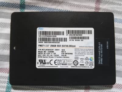 Samsung SSD 256GB