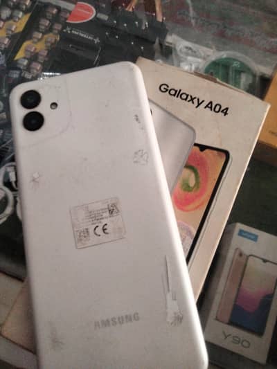 Samsung A04 4/64 Original mobile Just back change hony wali h