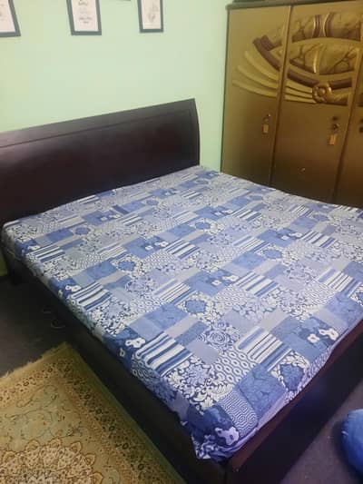 Double Bed with Mattress