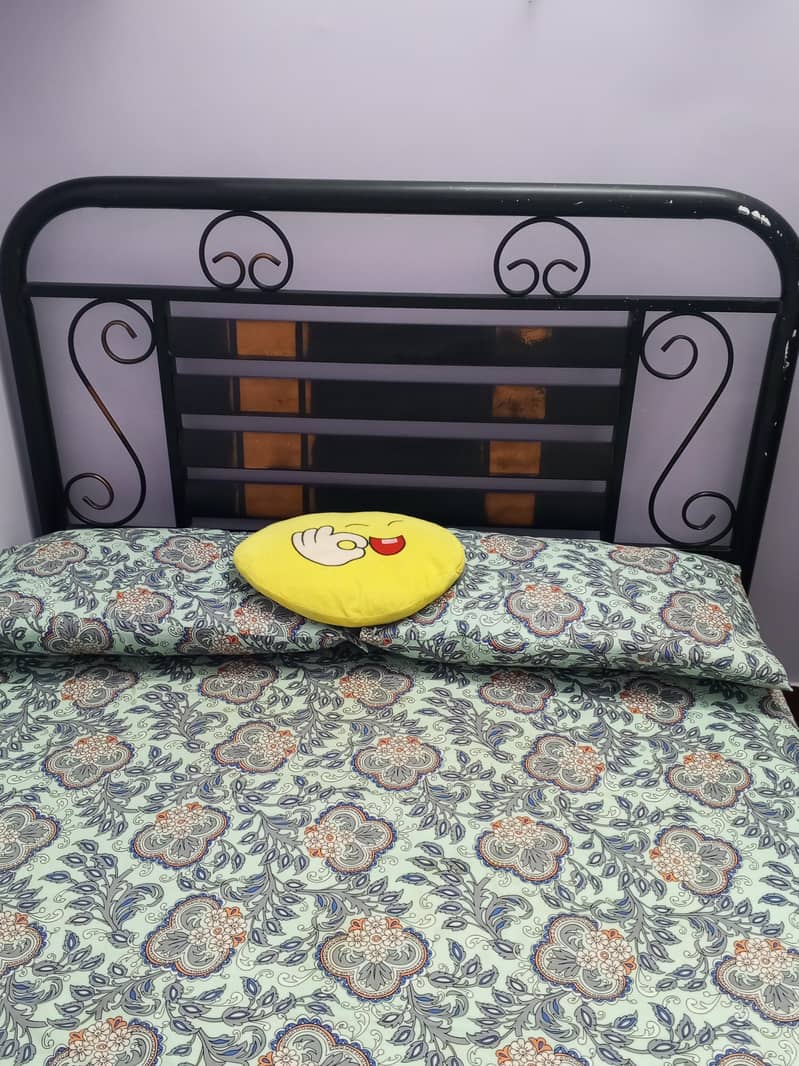 Single Iron Bed (4×6) (Without Mattress) 1