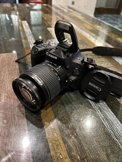 Canon EOS 200D DSLR Camera with 18–55mm Kit Lens