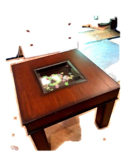 2 side tables and 1 centre table for sale