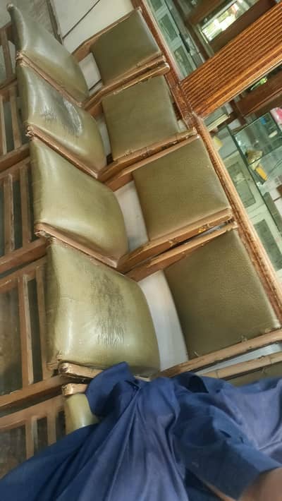 chairs window counter shop items