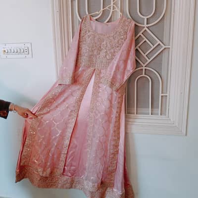 2 PC's party wear maxi