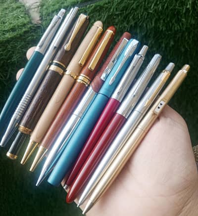 ORIGINAL 11 PENS COLLECTION PARKER,LAMY,PAPER MATE contact 03432655513
