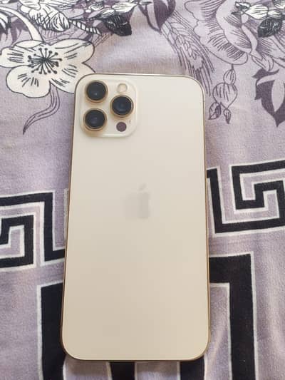 iPhone 12 pro max factory unlock 256gb golden colour