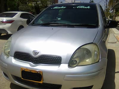 TOYOTA VITZ 2002/2007 AUTO MATIC SILVER COLOUR BEHTREEN CONDITION