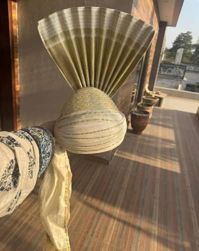 Slightly used bridal sherrwany and Kula for sale