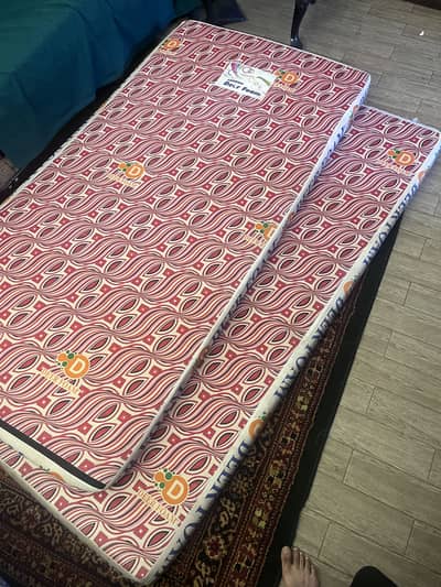 2 single mattress