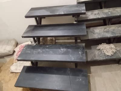 Marble Top Iron Staircase for Sale Strong & Stylish