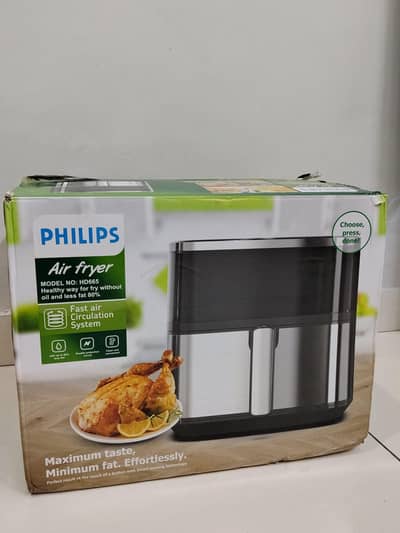 Phillips Air fryer large size see through