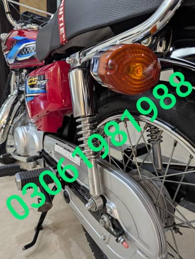 Honda CG 125 2024 Antique Just 5500 driven (pic ma num per Rabta kare