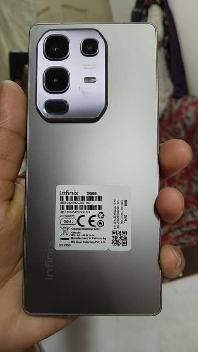 infinix note 50 only 15 din use hova ha