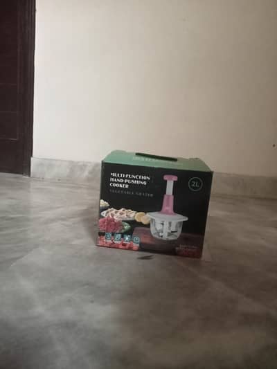 Manual Hand Push Chopper cutter