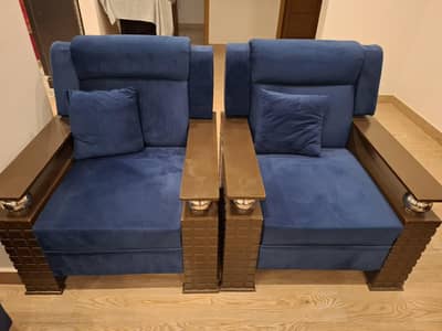 7 seater+sofa bed+table set