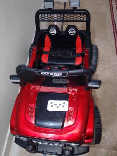 kids electric jeep battery operated or manual remote cantrol