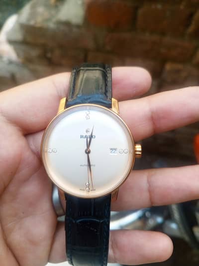 Rado watch for selling details in Whatsapp contact