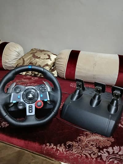 logitech g29 steering wheel with paddles