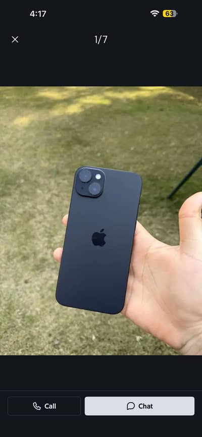 iphone 15 plus 128gb 320 cycle LLA model jv