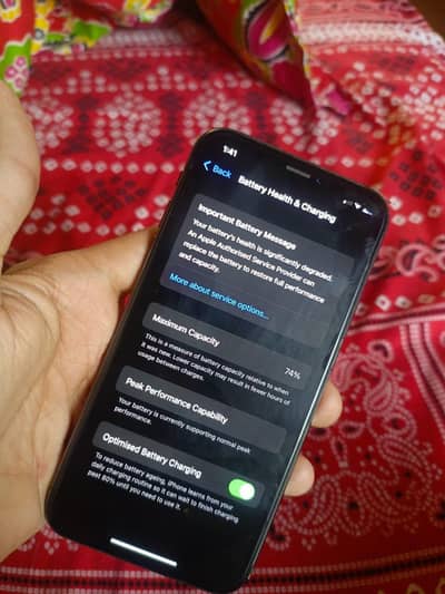 Iphone x ptaa proved