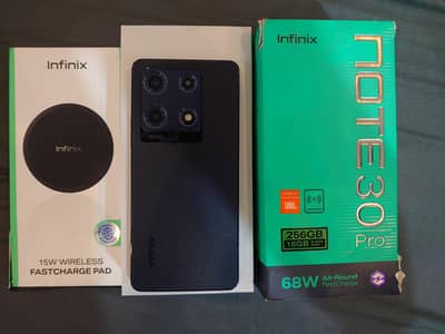 complete box infinix note 30 pro 8/256 Gb for sale