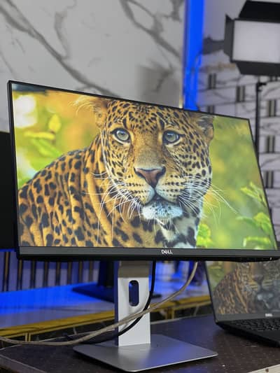 Dell24inch bezel less monitor type c hdmi dp ports