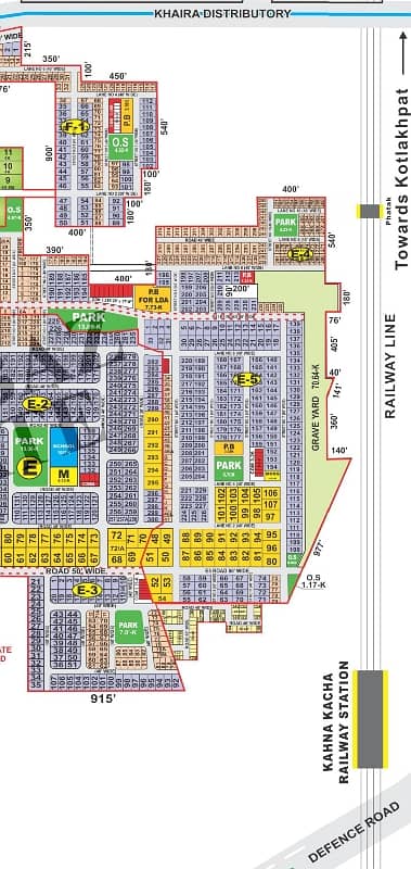 2 Kanal Plot Direct Approach From 150ft Rd