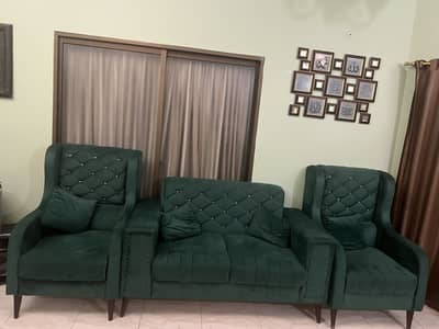 7 seater sofa with dining table