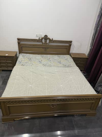 Pure Shesham solid wood Chinioti bed set