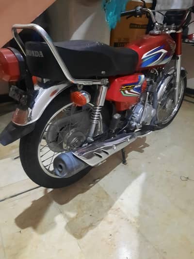 Honda 125 isb num 1st owner 2022-12month