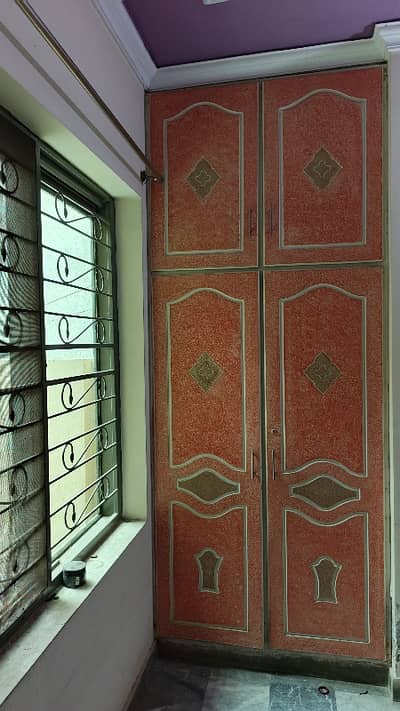 A beautiful house for rent with all facilities Electricity, Gas, Car porche, Marble and Tile Flooring, Woodwork,fans etc all done,