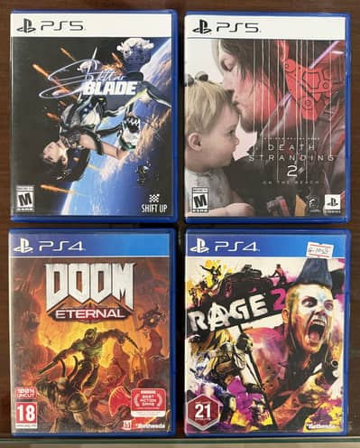 Stellar Blade PS5 | Death Stranding 2 PS5 | Doom Eternal | Rage 2 PS4