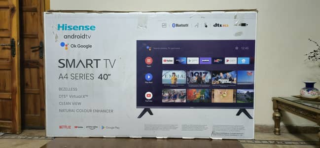 Hisense Android Smart TV 40"