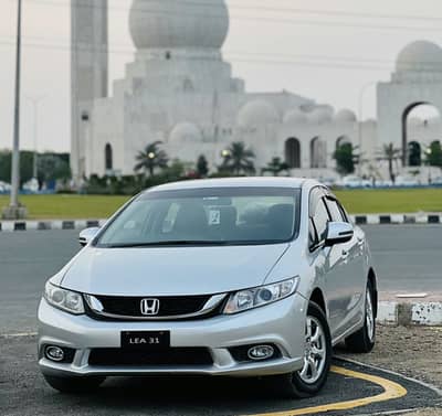 Honda civic rebirth VTI Prosmetic IVTEC 1.8 2014 model silver colour