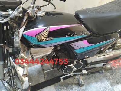 honda70cc black 2005