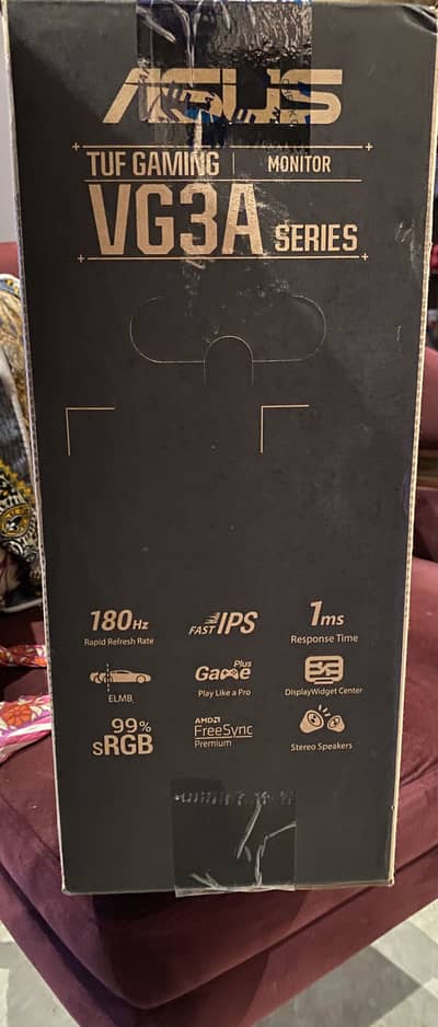 Asus Tuf Gaming VG249Q3A 24” - 180Hz - 1ms,