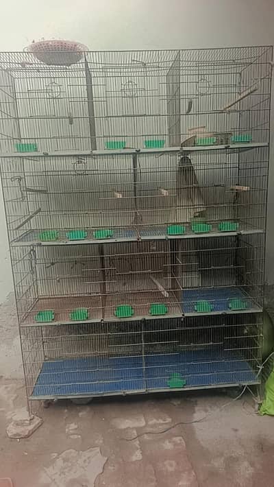 10 portion iron Cage