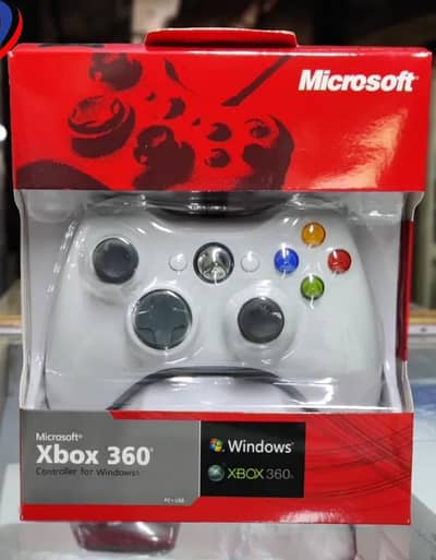 Xbox 360 Wired Controller for PC & Console -- USB Gaming Joystick